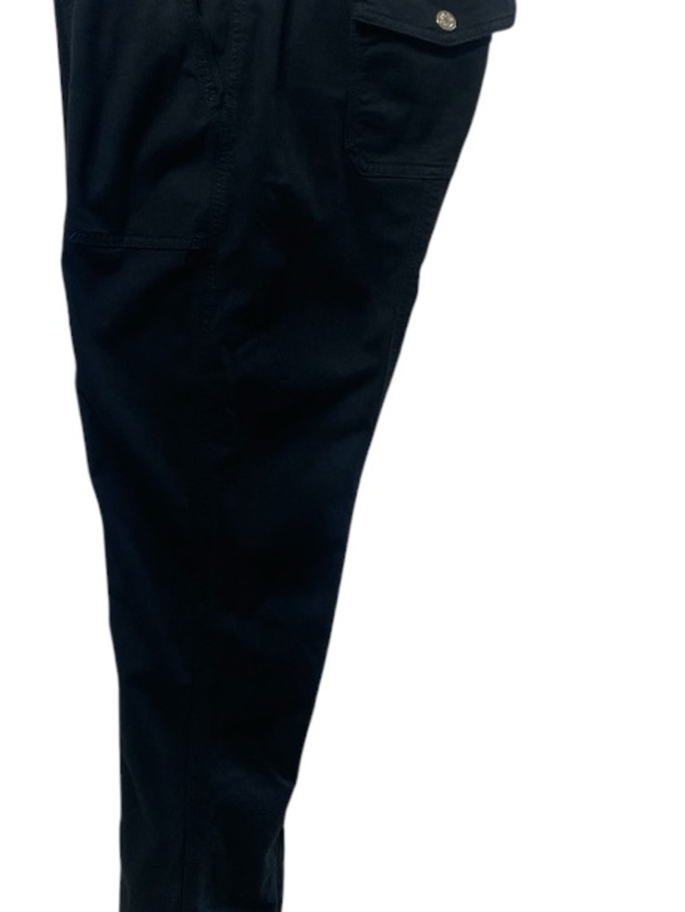White House Black Market Mid-Rise Straight Crop Pants Size 4 Black Stretch - Picture 8 of 11